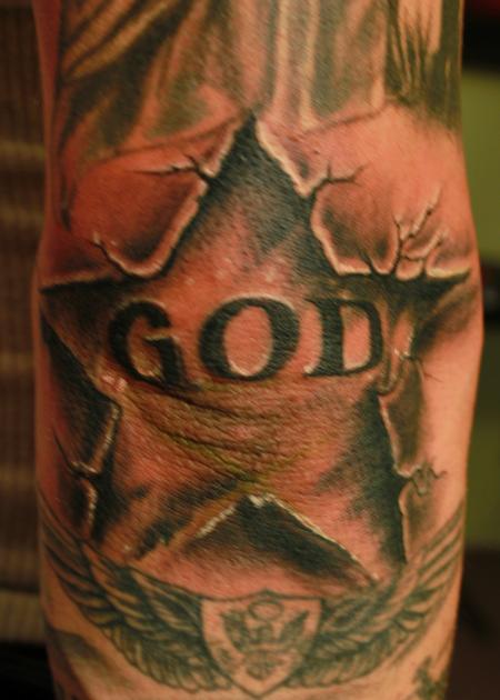 Tattoos - God Star - 91946